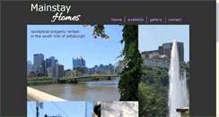 Desktop Screenshot of mainstayhomes.com